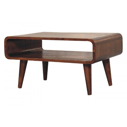 Artisan Open Media Unit - Chestnut