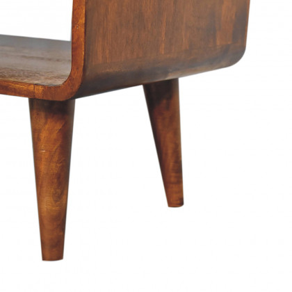 Artisan Open Media Unit - Chestnut