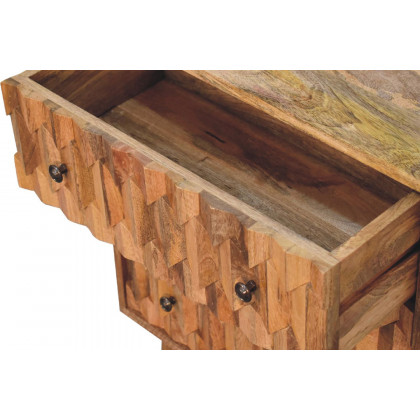 Artisan - Mini Pineapple Carved Chest