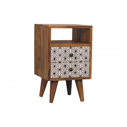 Artisan Prima Bedside with Open Slot - Mini