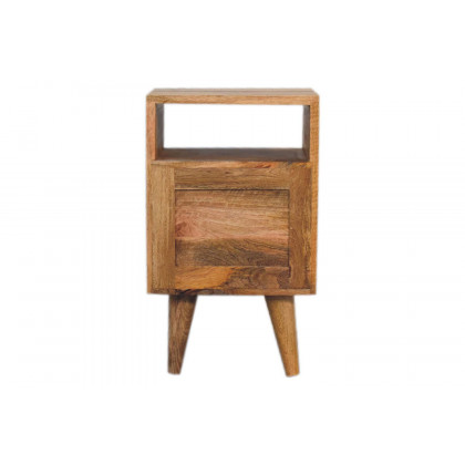 Artisan Prima Bedside with Open Slot - Mini