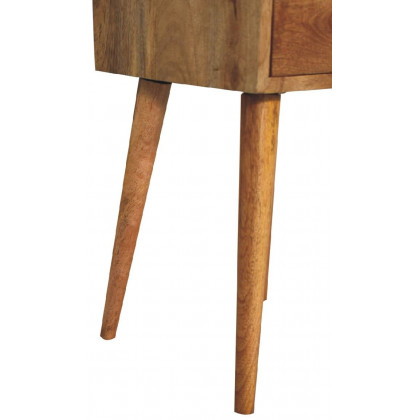 Artisan - Mini 2 Drawer Oak-Ish Nightstand