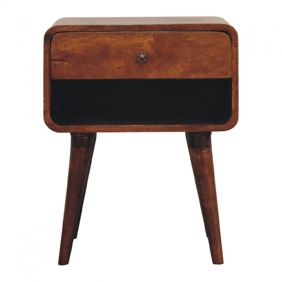 Artisan - Curved Open Nightstand