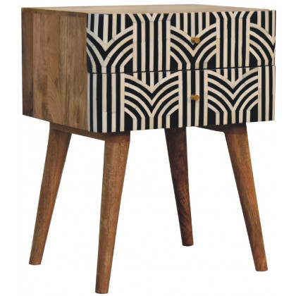 Artisan - Edessa Bone Inlay Nightstand