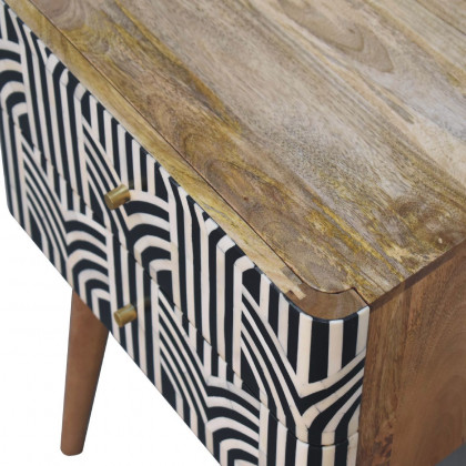 Artisan - Edessa Bone Inlay Nightstand
