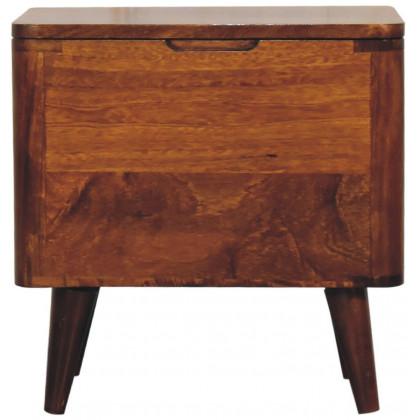 Artisan - Chestnut Lid-Up Storage Stool