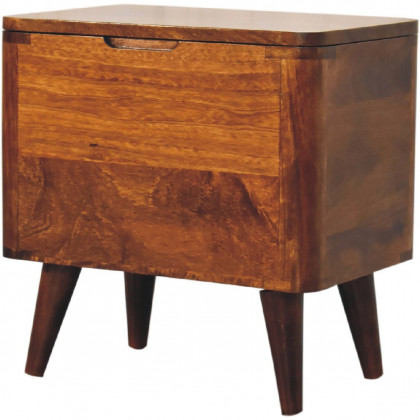 Artisan - Chestnut Lid-Up Storage Stool