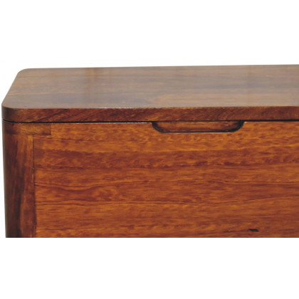 Artisan - Chestnut Lid-Up Storage Stool