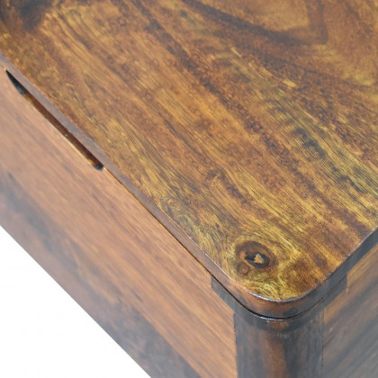 Artisan - Chestnut Lid-Up Storage Stool