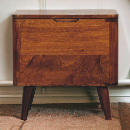 Artisan - Chestnut Lid-Up Storage Stool