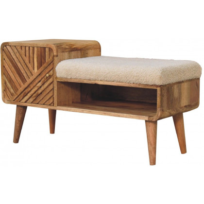 Artisan - Boucle Carved Telephone Table
