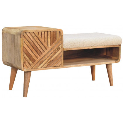 Artisan - Boucle Carved Telephone Table