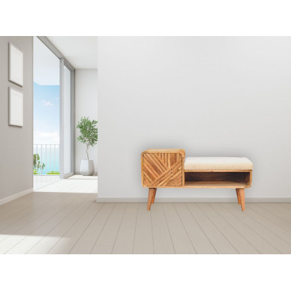 Artisan - Boucle Carved Telephone Table