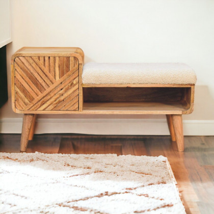 Artisan - Boucle Carved Telephone Table