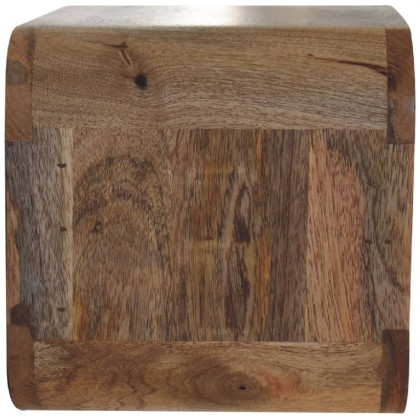 Artisan - Oak-Ish Floating Open Curve Nightstand