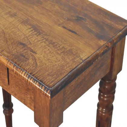 Artisan - Chestnut Turned Leg Writing Desk