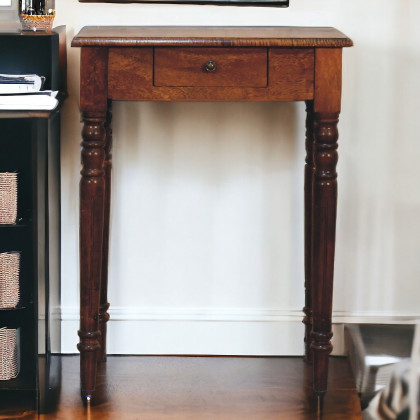 Artisan - Chestnut Turned Leg Writing Desk