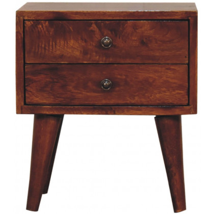 Artisan - Mini Chestnut Modern Nightstand