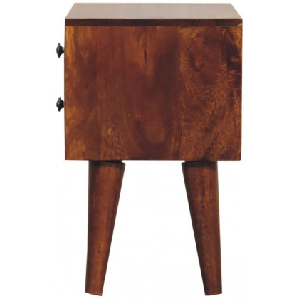 Artisan - Mini Chestnut Modern Nightstand