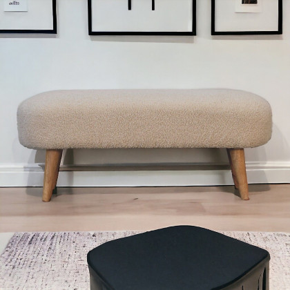 Artisan - Boucle Hallway Bench