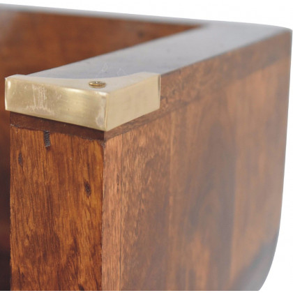Artisan - Indira Chestnut Floating Console