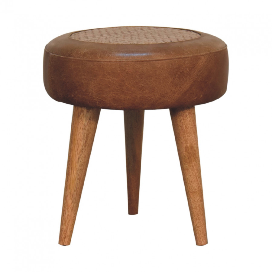 Artisan - Seagrass Buffalo Footstool