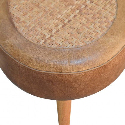 Artisan - Seagrass Buffalo Footstool