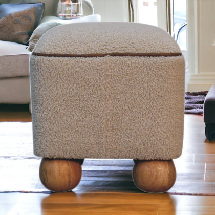 Artisan - Serenity Footstool With Ball Feet