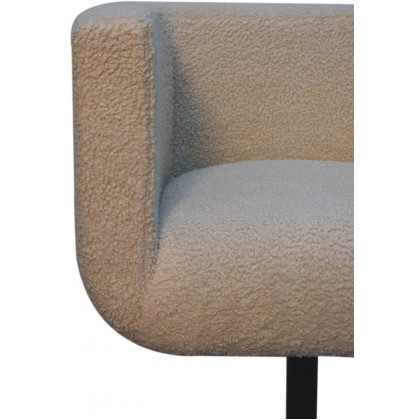 Artisan - Cream Boucle Swivel Chair
