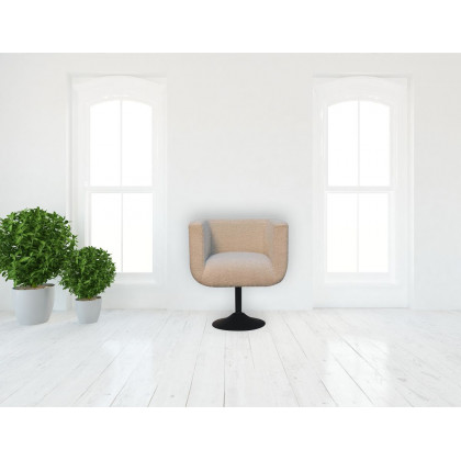 Artisan - Cream Boucle Swivel Chair