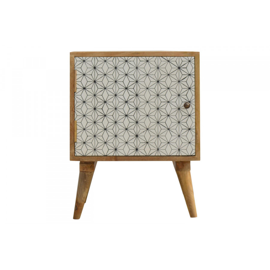 Artisan Prima Bedside with 1 Drawers - Short Legs