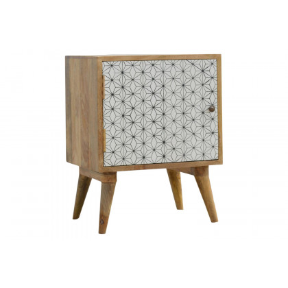 Artisan Prima Bedside with 1 Drawers - Short Legs