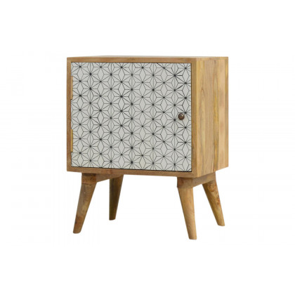 Artisan Prima Bedside with 1 Drawers - Short Legs