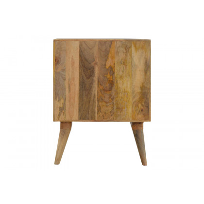 Artisan Prima Bedside with 1 Drawers - Short Legs