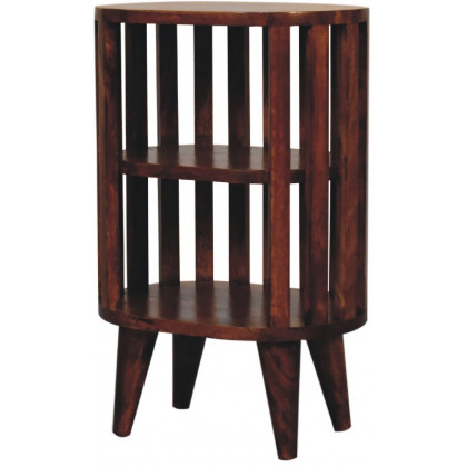 Artisan - Ariella Double Shelf Chestnut Bedside