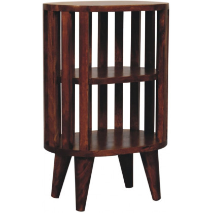 Artisan - Ariella Double Shelf Chestnut Bedside