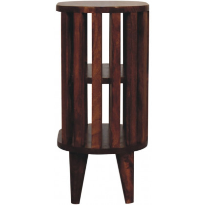 Artisan - Ariella Double Shelf Chestnut Bedside