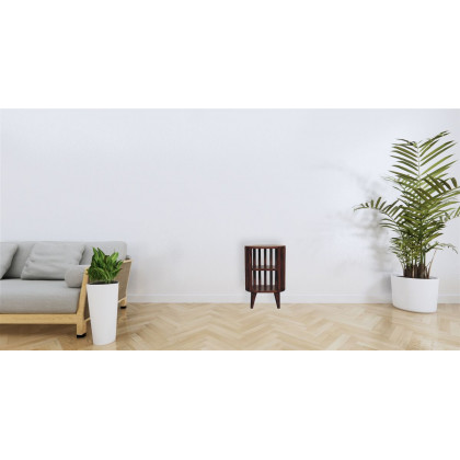 Artisan - Ariella Double Shelf Chestnut Bedside
