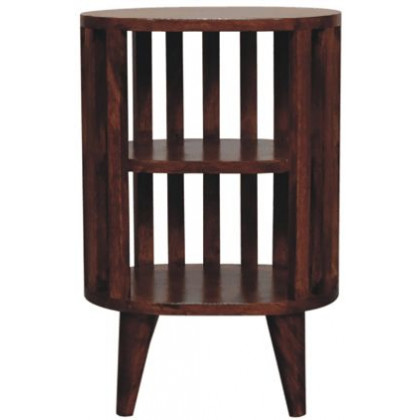 Artisan - Ariella Double Shelf Chestnut Bedside
