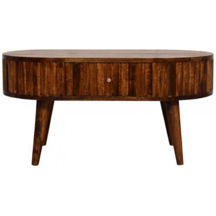Artisan - Stripe Chestnut Coffee Table