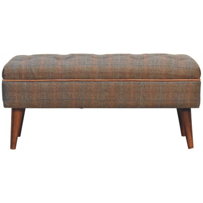 Artisan - Reverse Curve Oak-Ish Media Unit