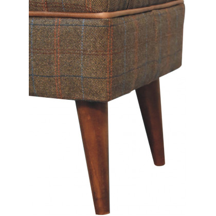 Artisan - Reverse Curve Oak-Ish Media Unit