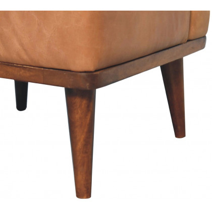 Artisan - Reverse Curve Oak-Ish Media Unit