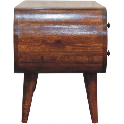 Artisan - Chestnut Circular Media Unit