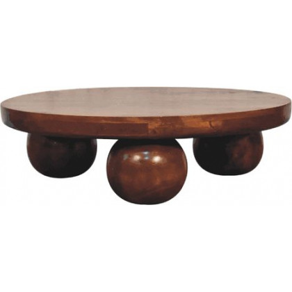 Artisan - Chestnut Central Ball Table