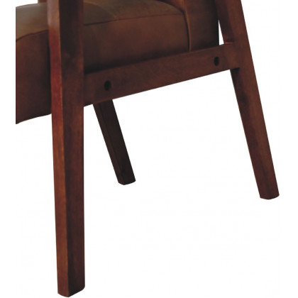 Artisan - Brown Buffalo Leather Chair