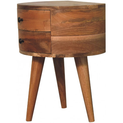 Artisan - Odyssey Oak-Ish Tripod Nightstand
