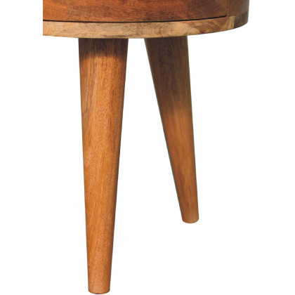 Artisan - Odyssey Oak-Ish Tripod Nightstand