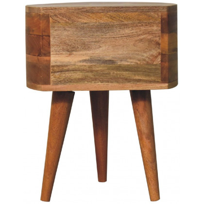 Artisan - Odyssey Oak-Ish Tripod Nightstand