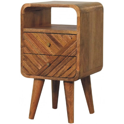 Artisan - Mini Lille Curved Nightstand